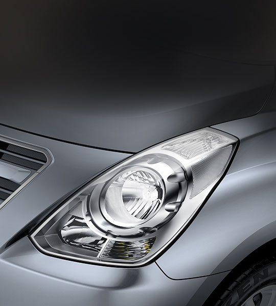 Hyundai h1: Ópticas