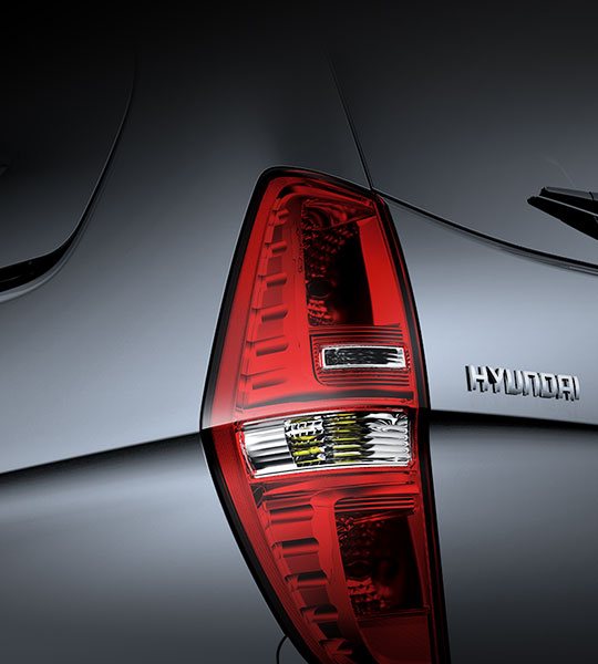 Hyundai h1: Grupo ótico traseiro