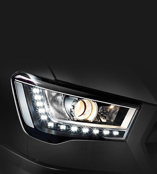 Hyundai h350: Faróis de projeção com LED's de circulação diurna (DRL)