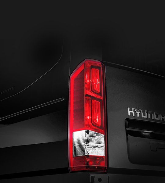 Hyundai h350: Óticas traseiras