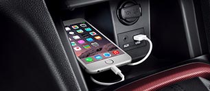 Hyundai i10: Conectividade USB & AUX Hyundai i10: Conectividade USB & AUX
