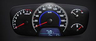 Hyundai i10: Painel de Instrumentos Hyundai i10: Painel de Instrumentos