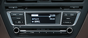 Hyundai i20 Coupe: Sistema de áudio (Rádio / MP3) Hyundai i20 Coupe: Sistema de áudio (Rádio / MP3)