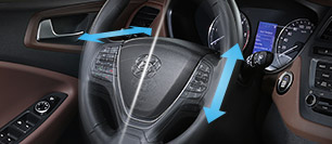Hyundai i20 Van: Coluna de direcção telescópica Hyundai i20 Van: Coluna de direcção telescópica