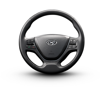 Hyundai i20 Van: Comandos no volante