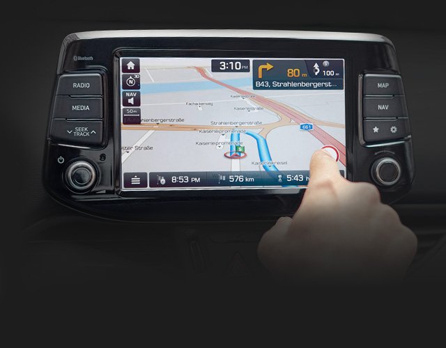 Hyundai i30sw: Ecrã Touch-screen de 8
