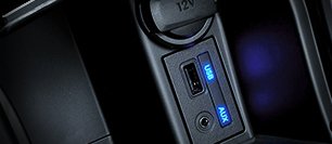 Hyundai i40sw: Conectividade AUX e USB Hyundai i40sw: Conectividade AUX e USB