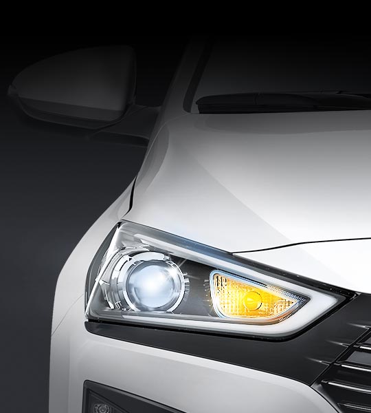 Hyundai ioniq: Luzes dianteiras Bi-Xenon HID