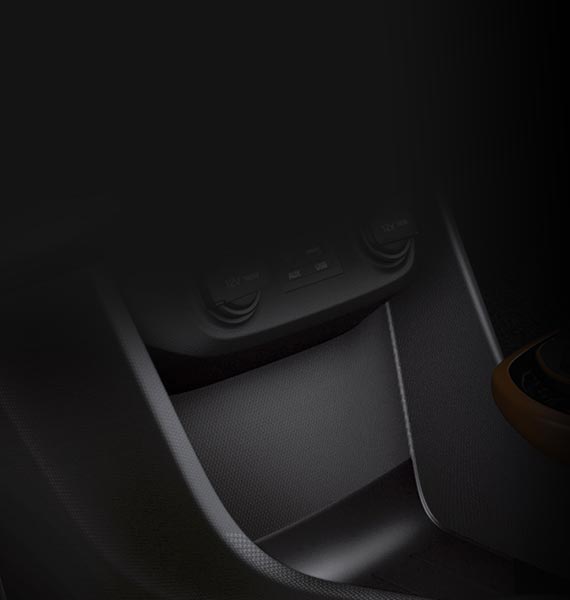 Hyundai ioniqe: Espaçosos locais de arrumação