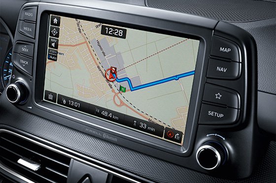 Hyundai kauai: Ecrã tátil de 8’’ Hyundai kauai: Ecrã tátil de 8’’