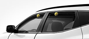 Hyundai santafe: Sistema de controlo dos vidros elétricos Hyundai santafe: Sistema de controlo dos vidros elétricos