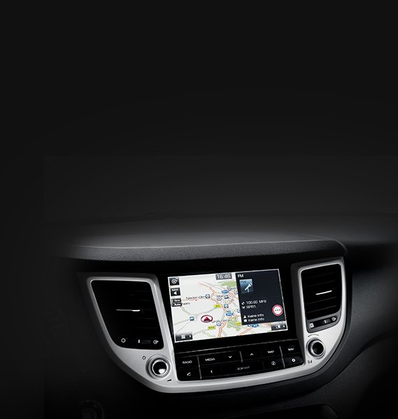 Hyundai tucson: Sistema de navegação