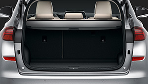 Hyundai Tucson: Load space screen