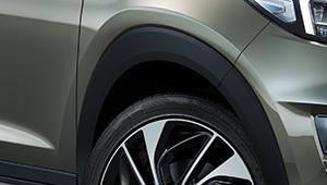 Hyundai Tucson: Wheel arch moulding Hyundai Tucson: Wheel arch moulding
