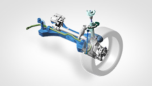 Hyundai Tucson: McPherson strut front suspension Hyundai Tucson: McPherson strut front suspension