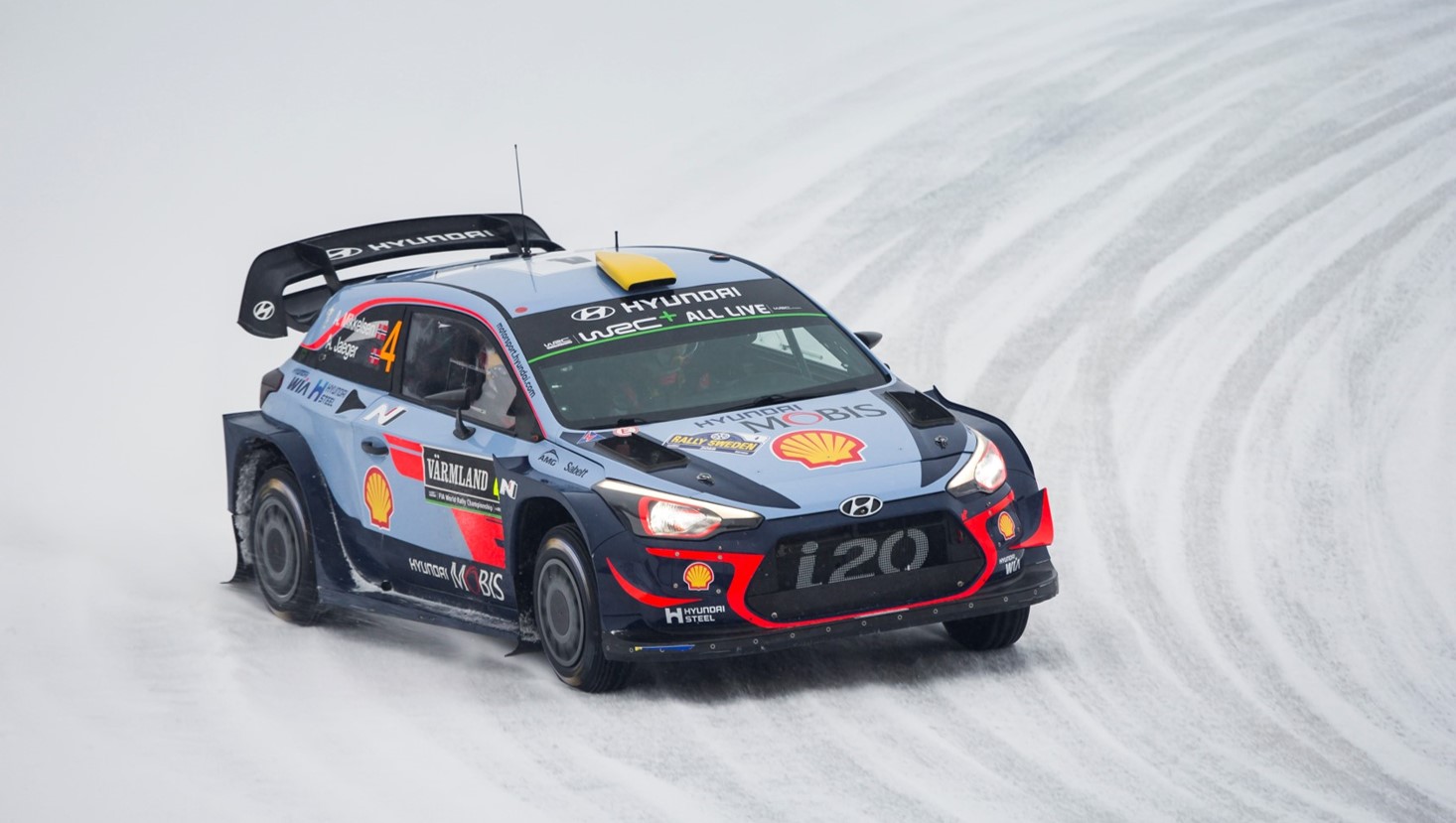 Hyundai Motorsport no Rali da Suécia
