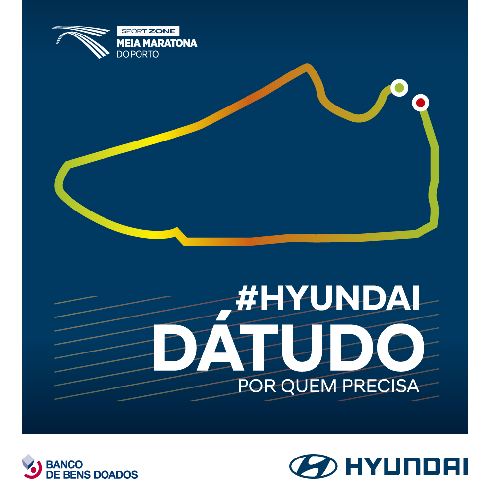#HyundaiDáTudo este domingo na Meia Maratona Porto