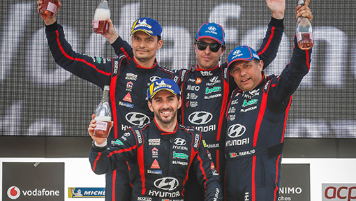 Team Hyundai Portugal voltou a vencer no Rali de Portugal