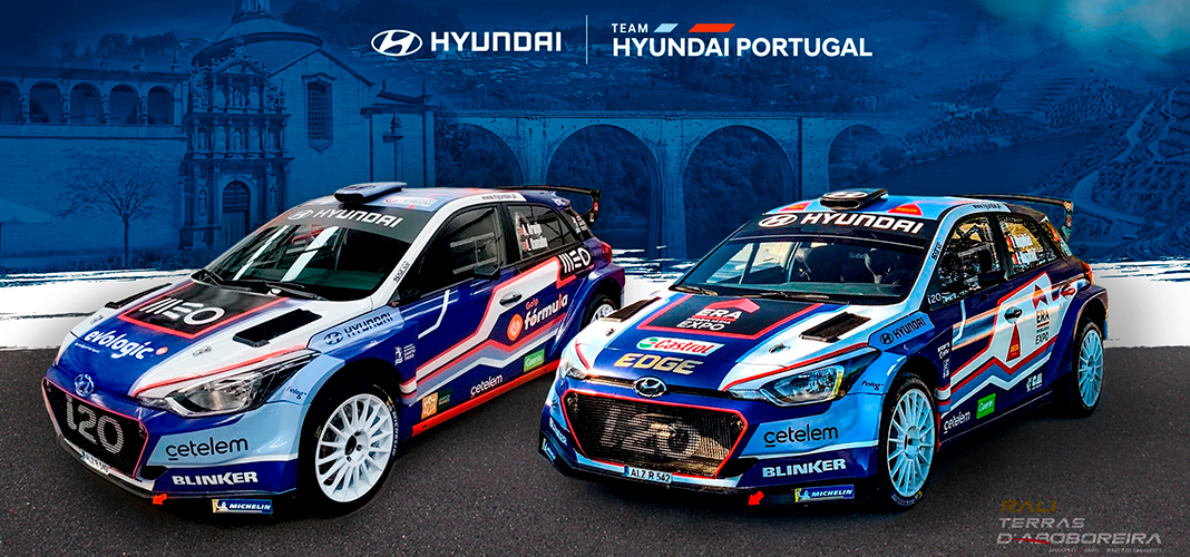 Team Hyundai Portugal Rali Terras D’Aboboreira