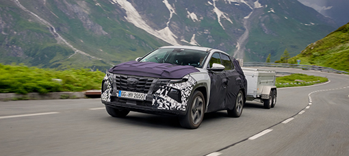 O Novo Hyundai Tucson completa os testes intensivos de garantia de qualidade