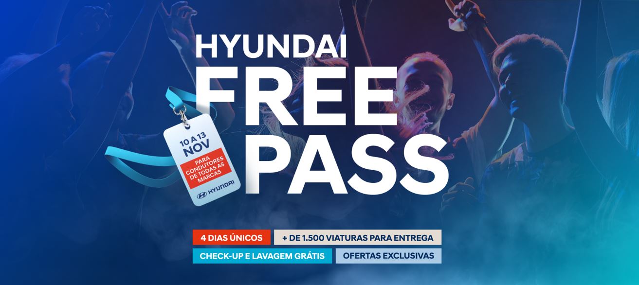 Hyundai Free Pass está de volta com as novidades e vantagens únicas