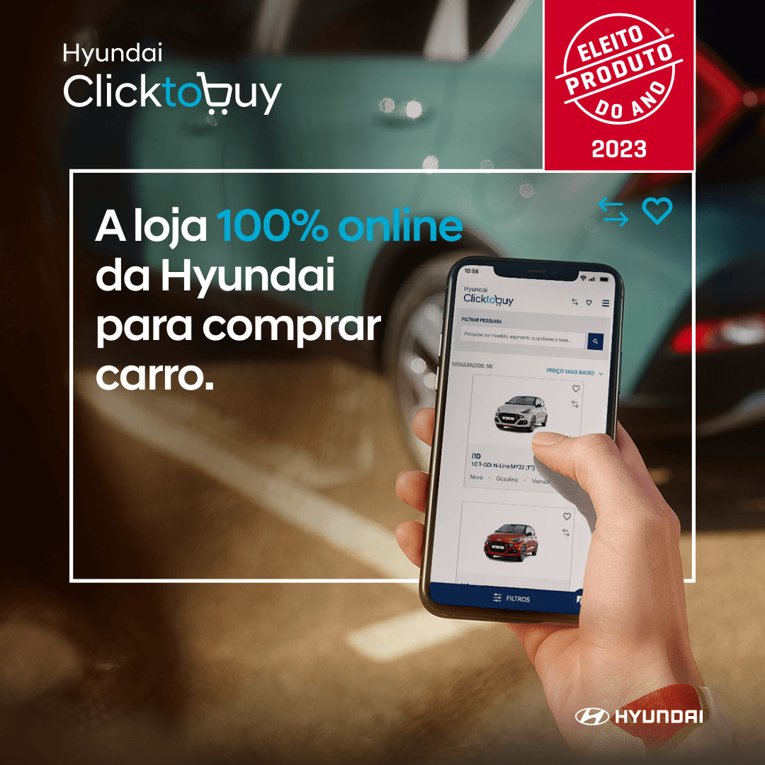 Hyundai Click to Buy eleito Produto do Ano 2023