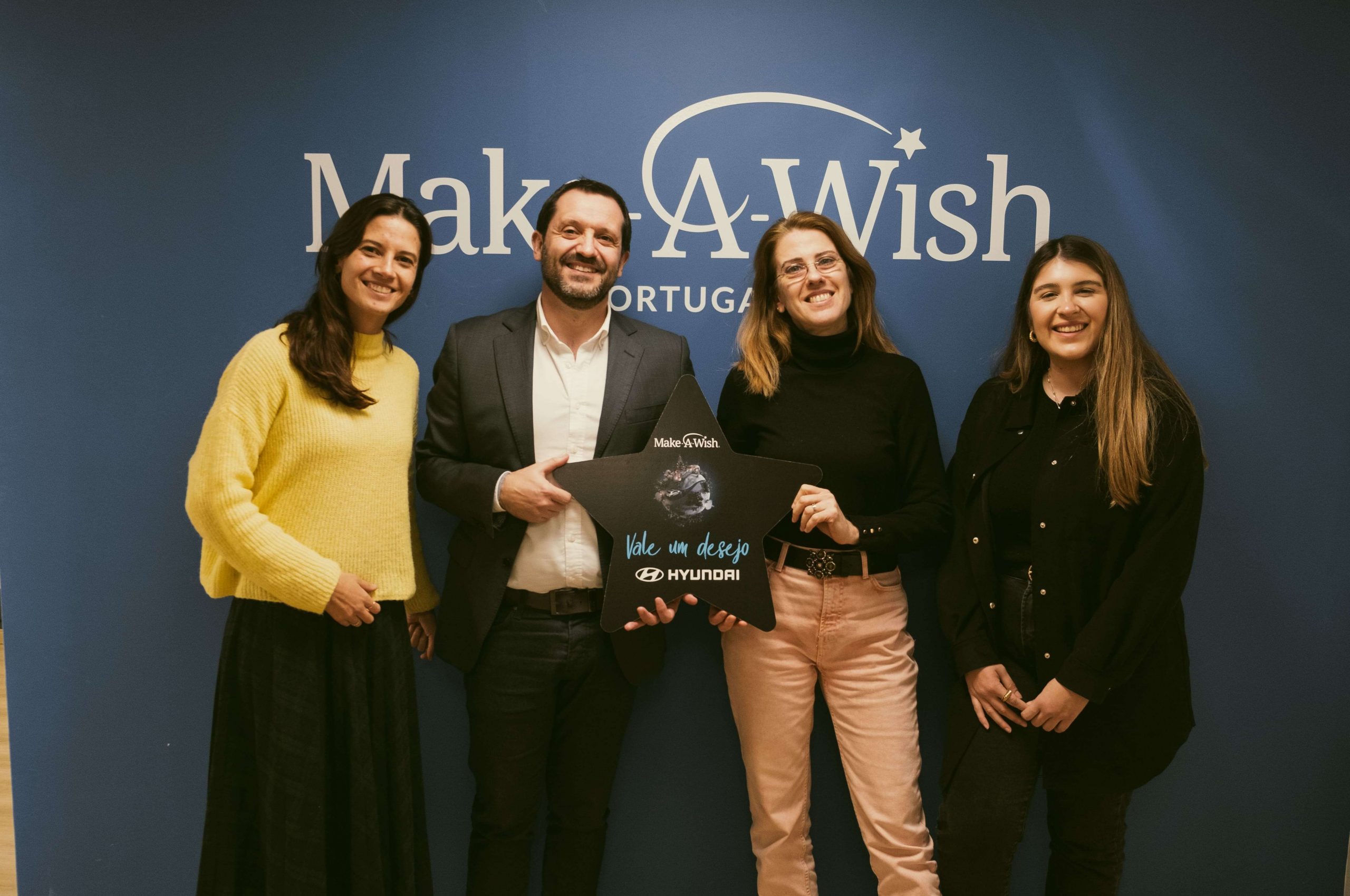 Hyundai entrega donativos à Make-A-Wish e Cáritas