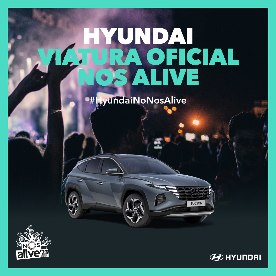 Hyundai conduz a música até ao NOS Alive