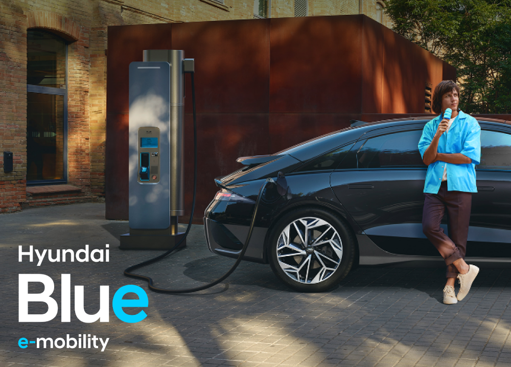 Hyundai lança o ecossistema de mobilidade elétrica Hyundai Blue