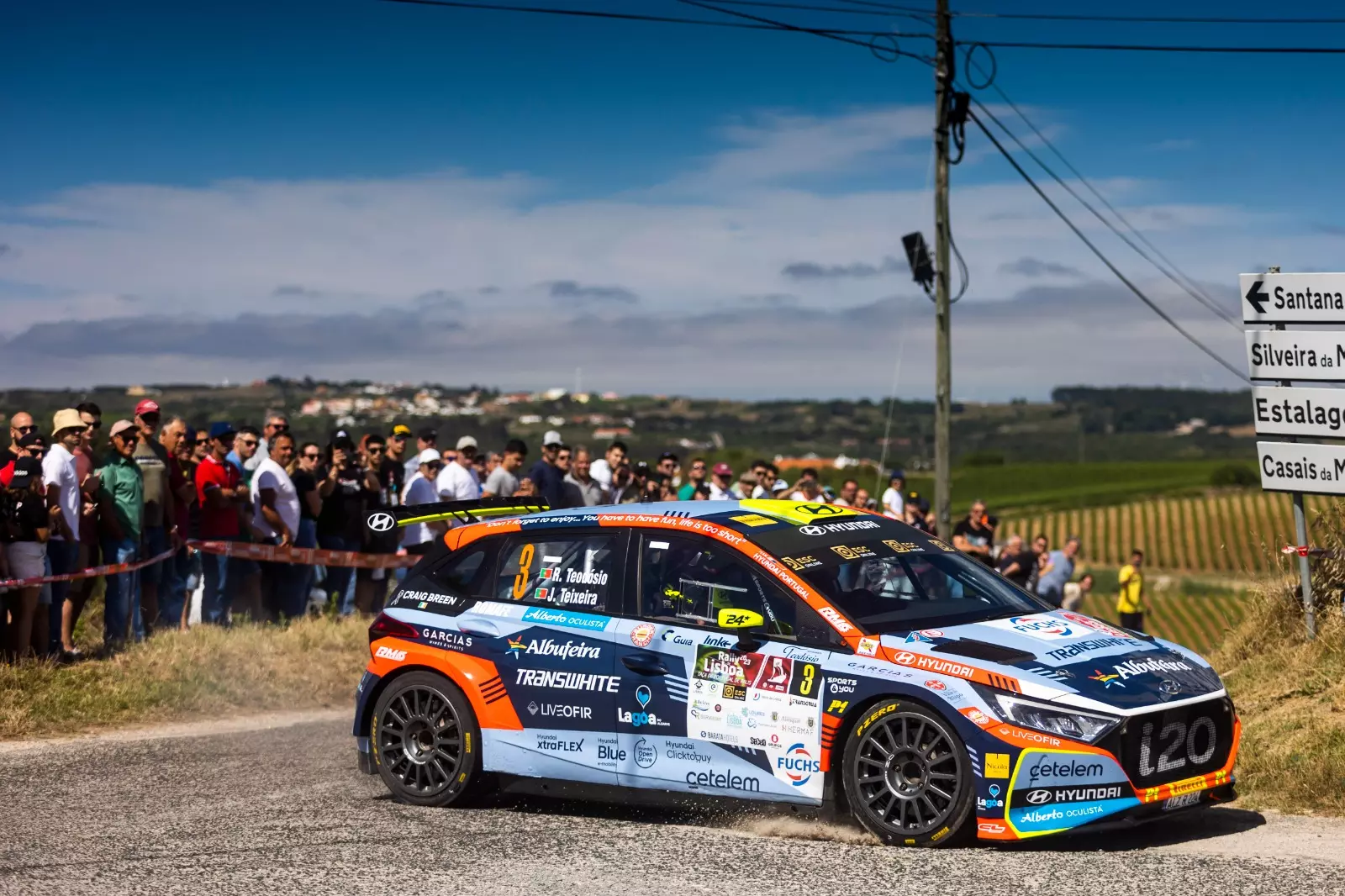 Team Hyundai Portugal no pódio do Rally de Lisboa e com teste positivo para o asfalto do CPR