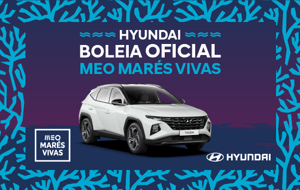 Hyundai é pela primeira vez viatura oficial do Meo Marés Vivas