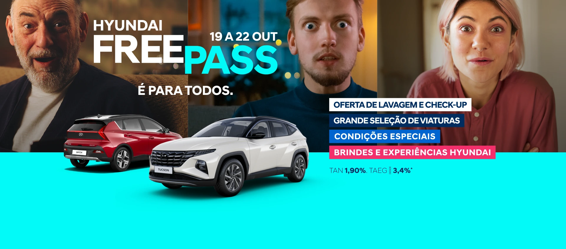 Chegou o Hyundai Free Pass: um evento imperdível e que é para todos