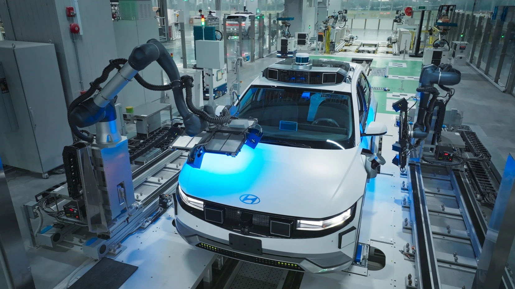 IONIQ 5 Robotáxi será produzido no novo centro de inovação da Hyundai em  Singapura