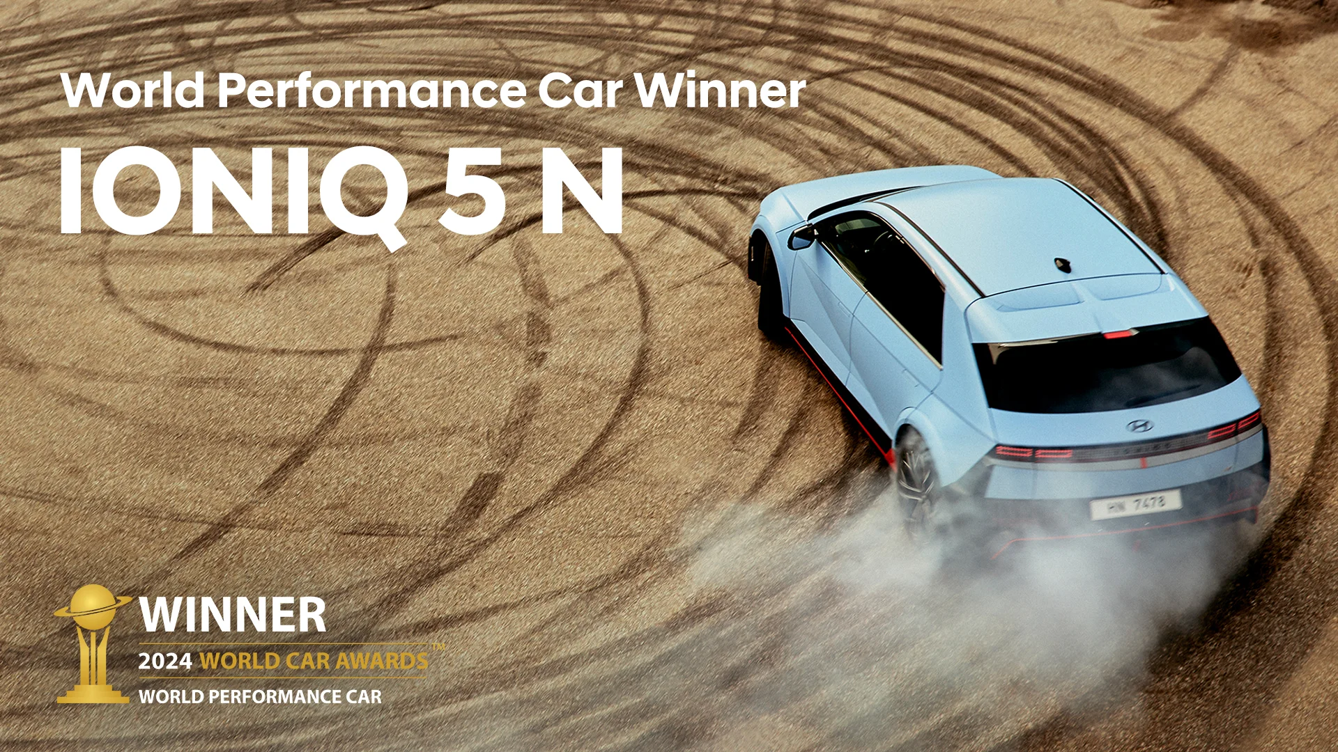 Hyundai IONIQ 5 N é o grande vencedor do World Performance Car Award 2024