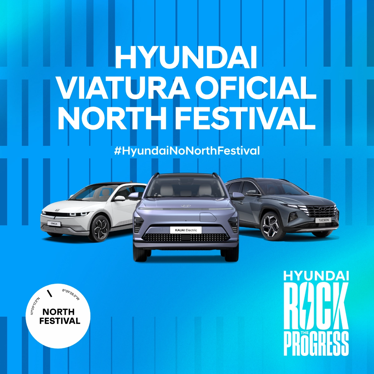 Hyundai é viatura oficial do North Festival pelo segundo ano consecutivo