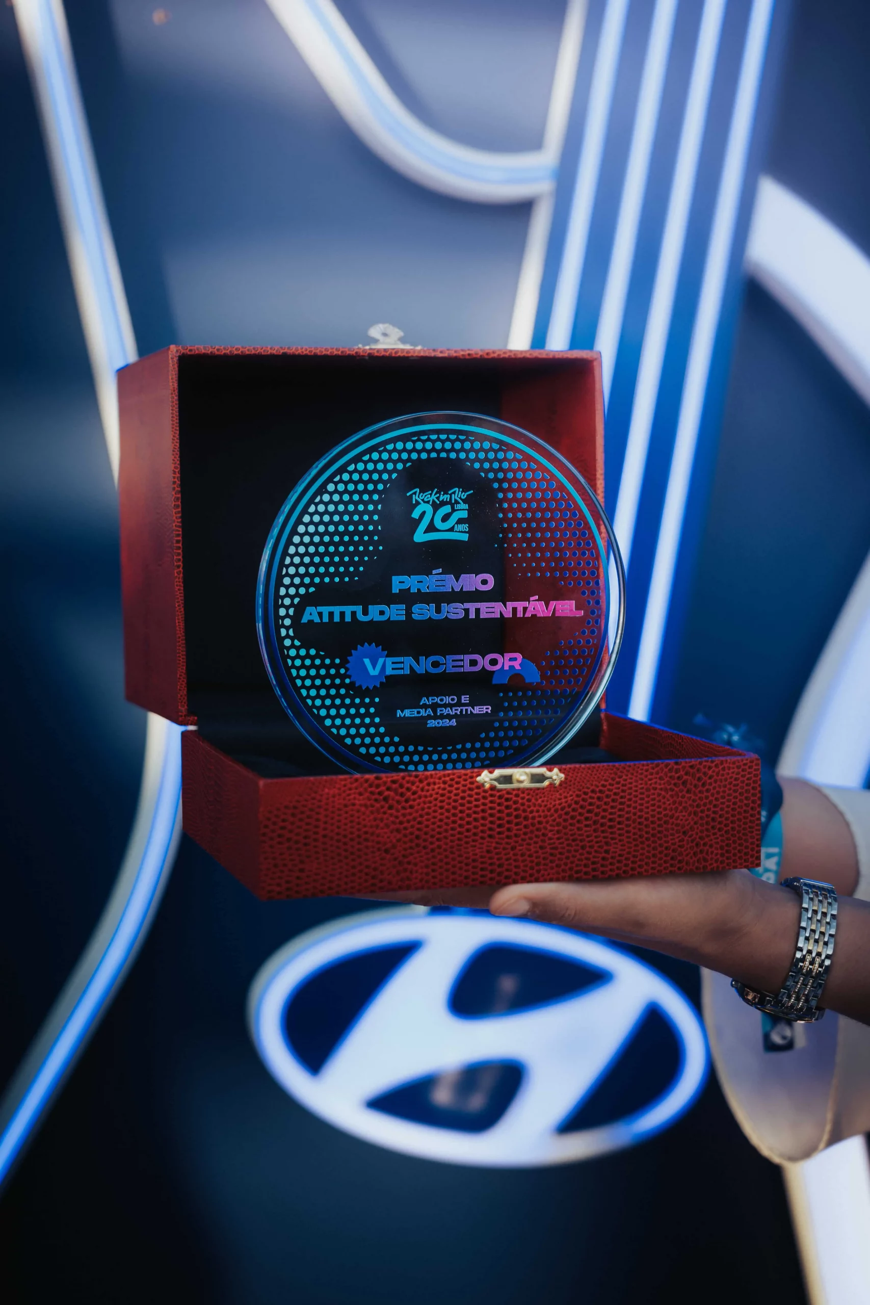Hyundai distinguida com Prémio Atitude Sustentável no Rock in Rio 2024