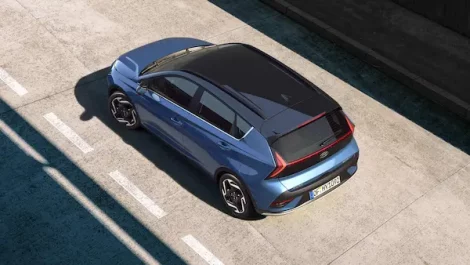 novo hyundai bayon vista aérea