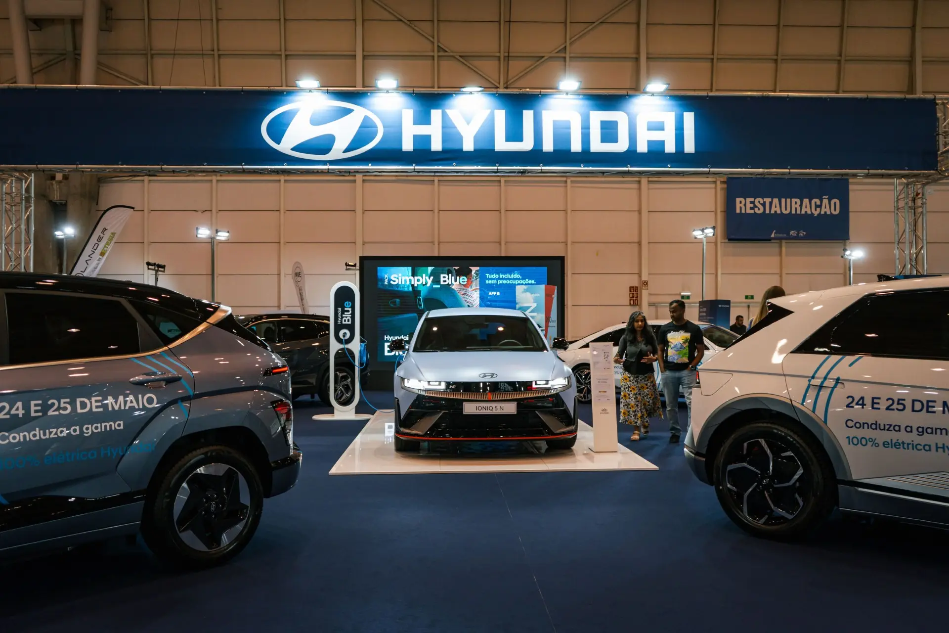Hyundai em destaque no ECAR SHOW  com o novo Hyundai IONIQ 5 e Hyundai INSTER