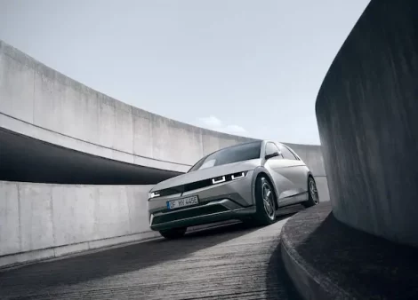 Hyundai IONIQ 5 em movimento