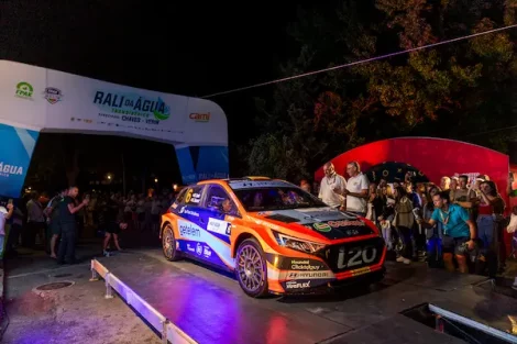 Dani Sordo e o Hyundai i20 N Rally2 Rali da Água