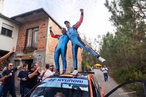 Team Hyundai Portugal e Dani Sordo vencedores do Campeonato de Portugal de Ralis