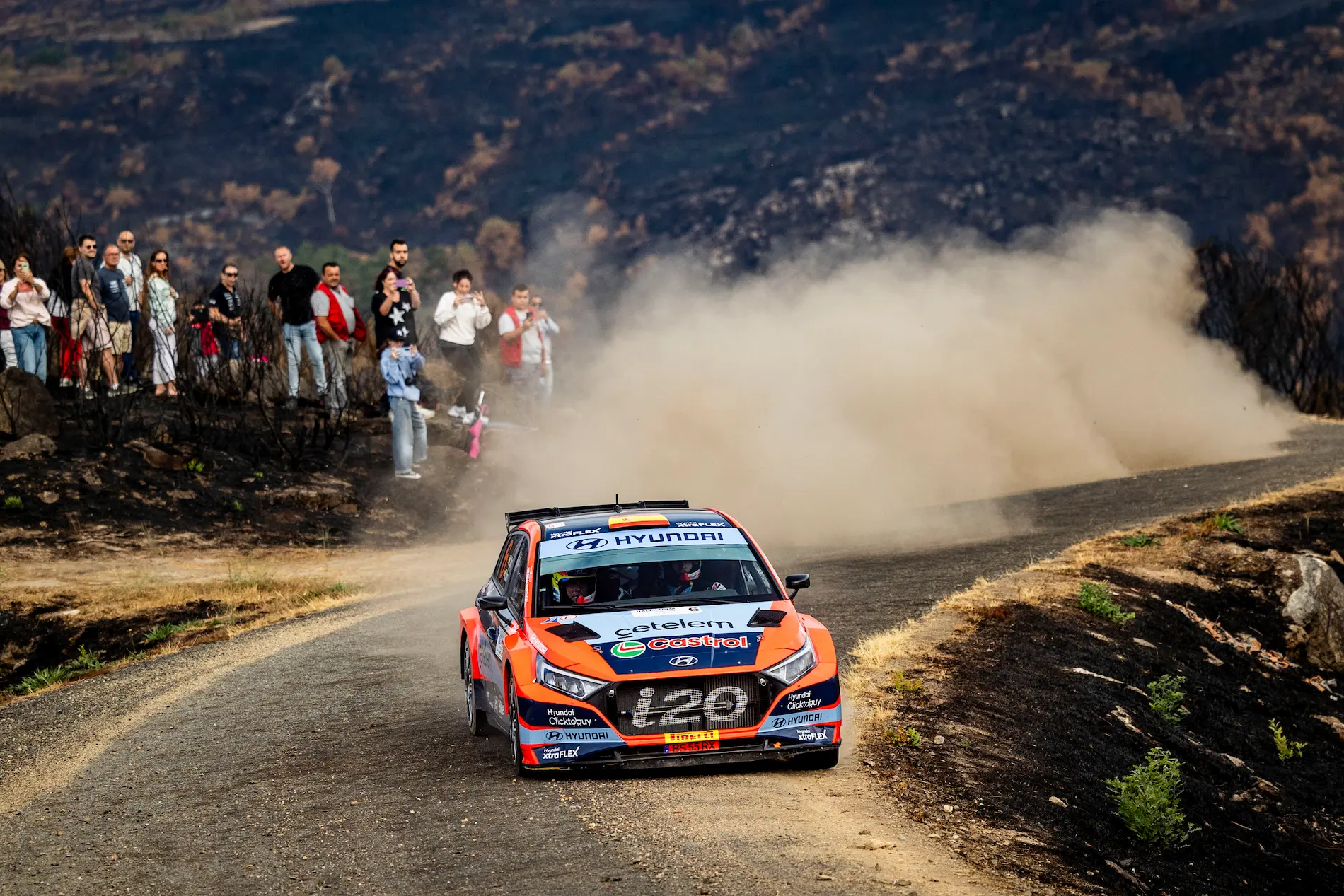 Dani Sordo e o Hyundai i20 N Rally2 na luta pelo título de campeões no Rallye Vidreiro