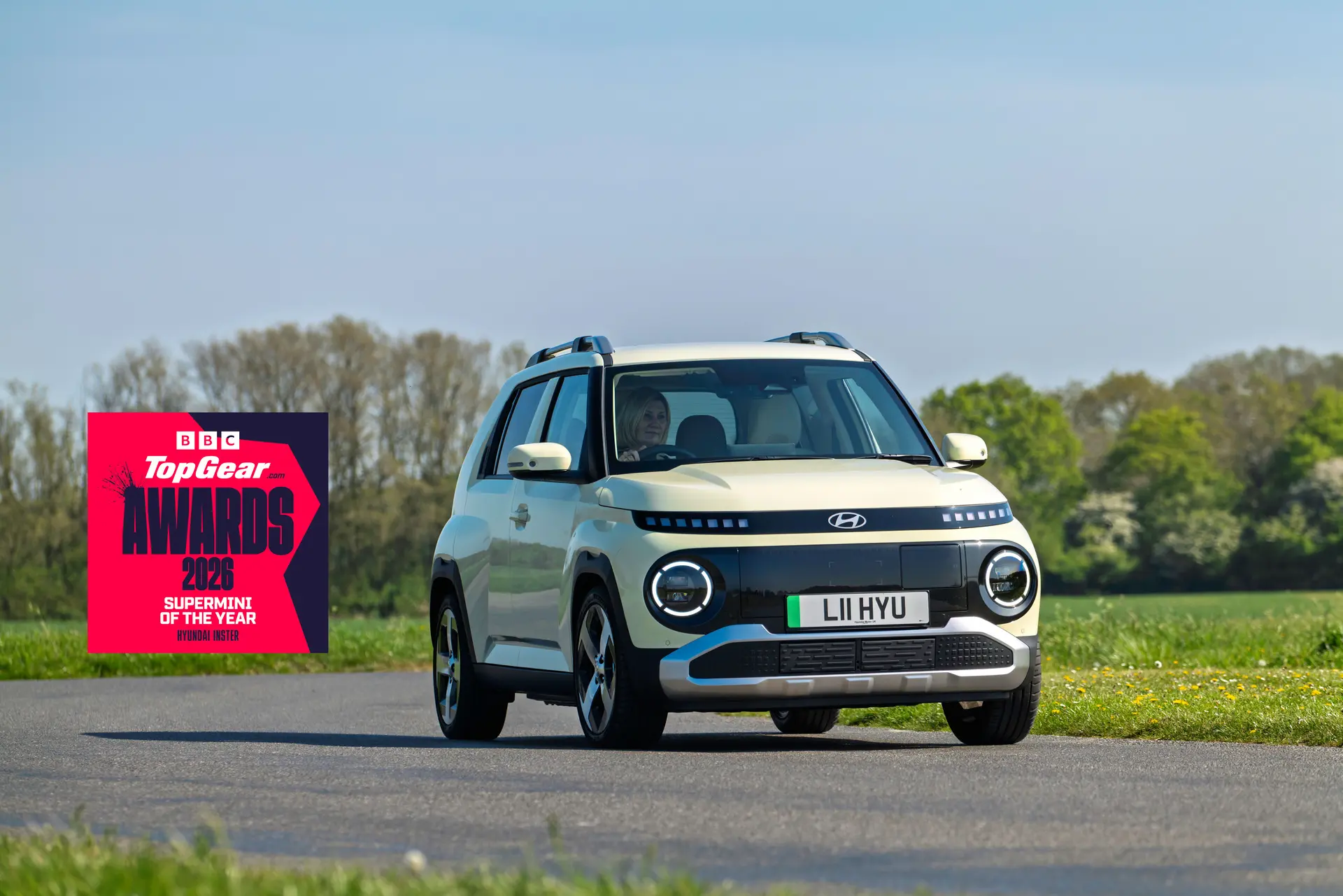 Hyundai INSTER vence prémio TopGear “Supermini Of The Year 2026”
