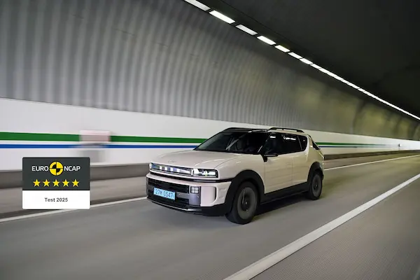 Hyundai NEXO conquista a classificação máxima de cinco estrelas na avaliação de segurança Euro NCAP