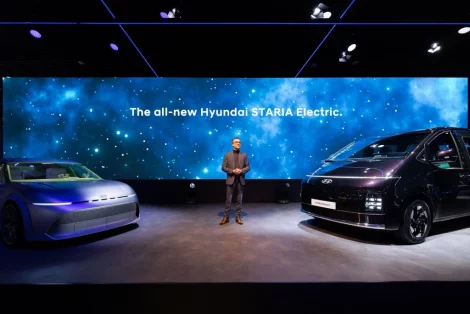 Apresentação do Hyundai Cocept THREE e do Hyundai STARIA no salão Automóvel de Bruxelas