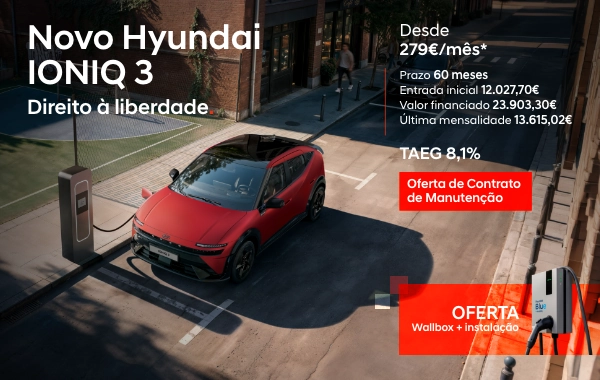 Carro NOVO IONIQ 3