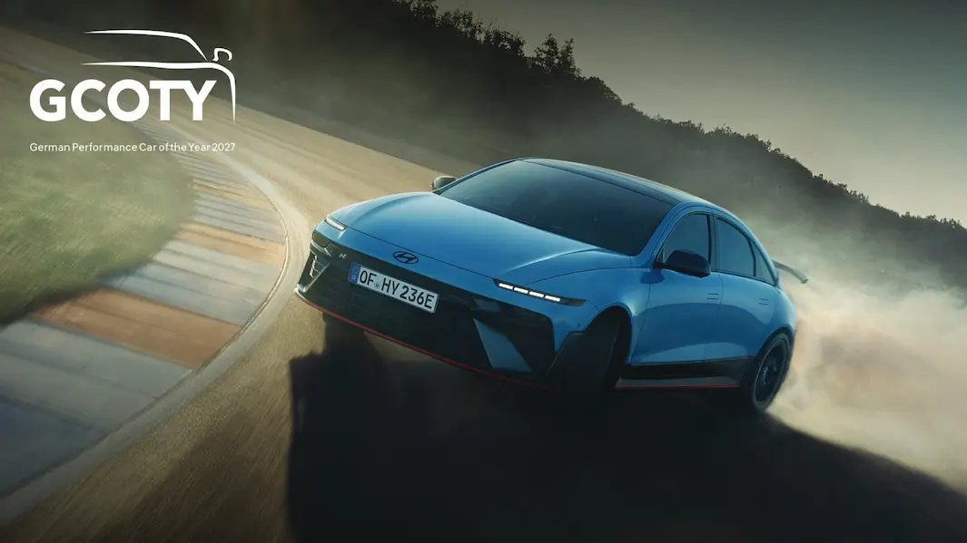 HYUNDAI reforça série de distinções com a vitória do IONIQ 6 N nos German Car of the Year